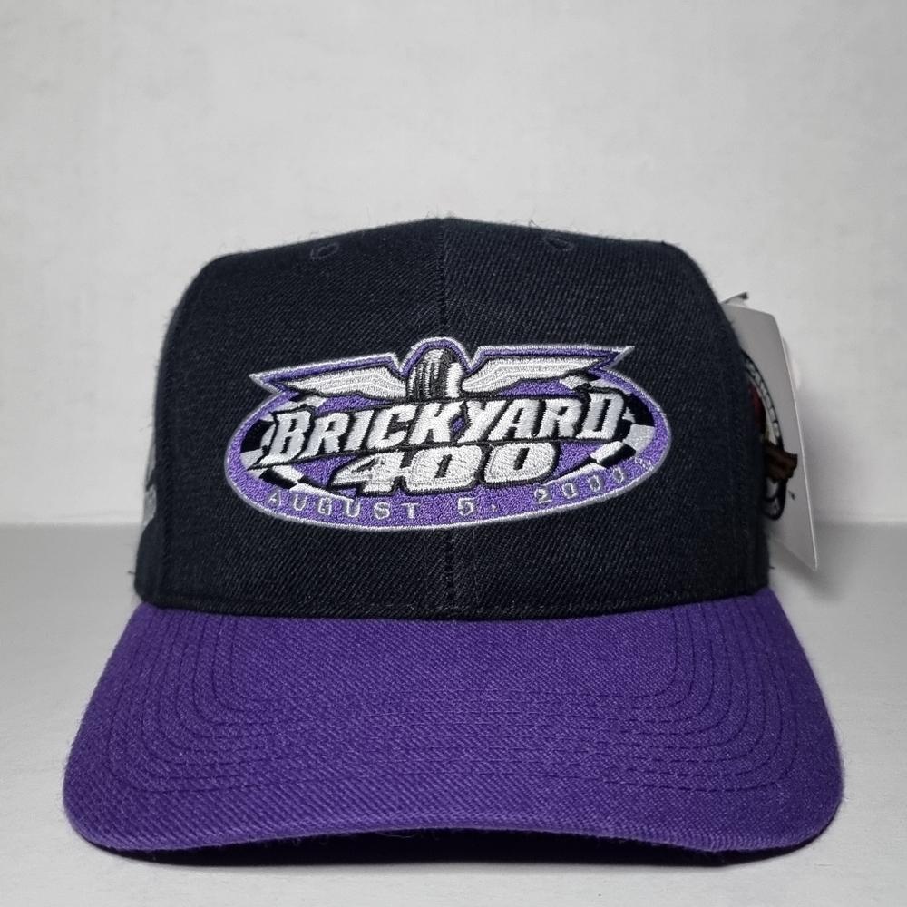 Brickyard 400 Black and Purple Cap